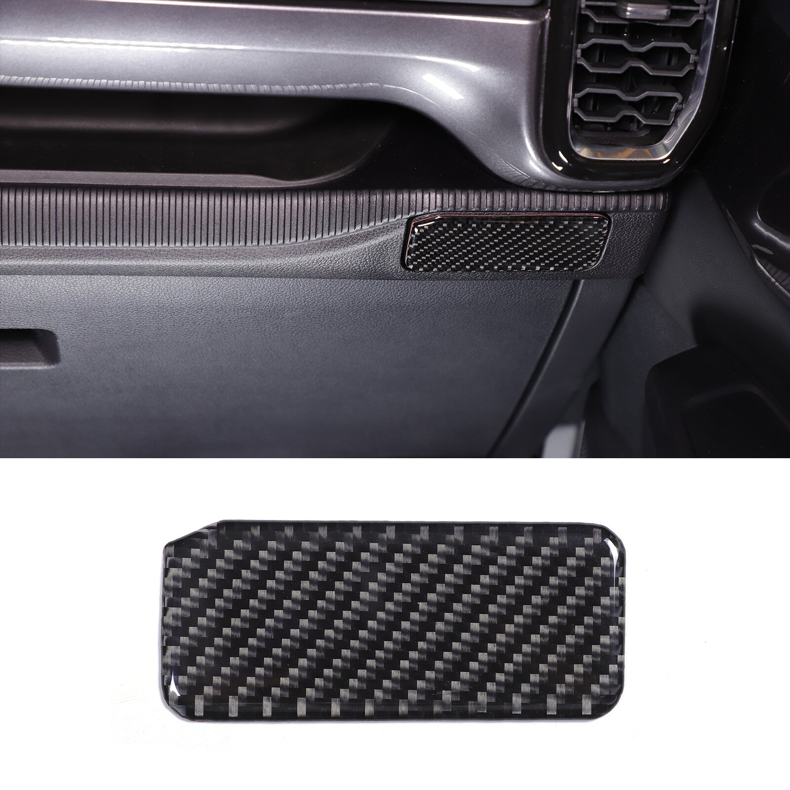 Passenger concealed cup holder switch sticker for Ranger 2023-24 n