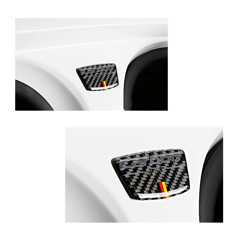 carbon fiber B-pillar door bumper sticker decoration for C-Class - n