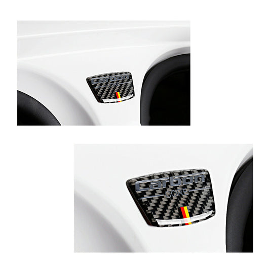 carbon fiber B-pillar door bumper sticker decoration for C-Class - n