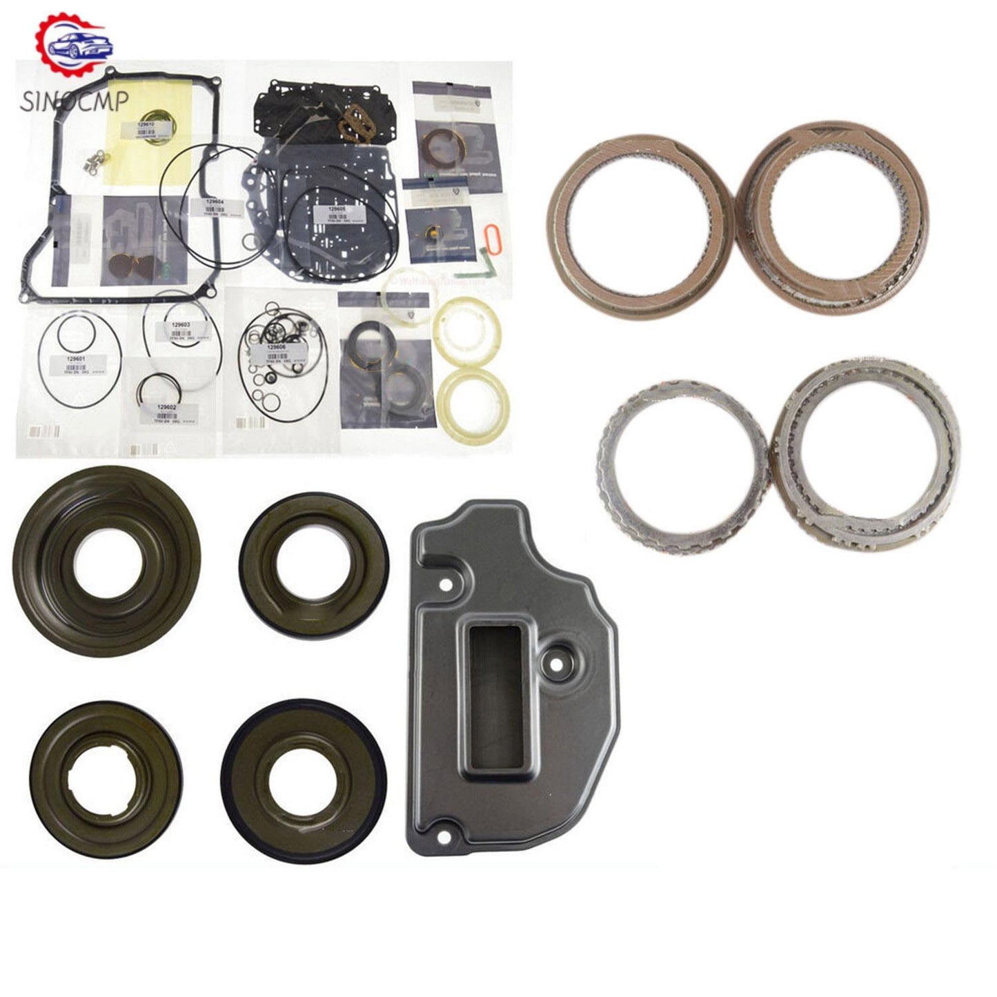 Transmission Rebuild Seal Overhaul Assembly Kit O9G TF60SN 6 Speed 09G