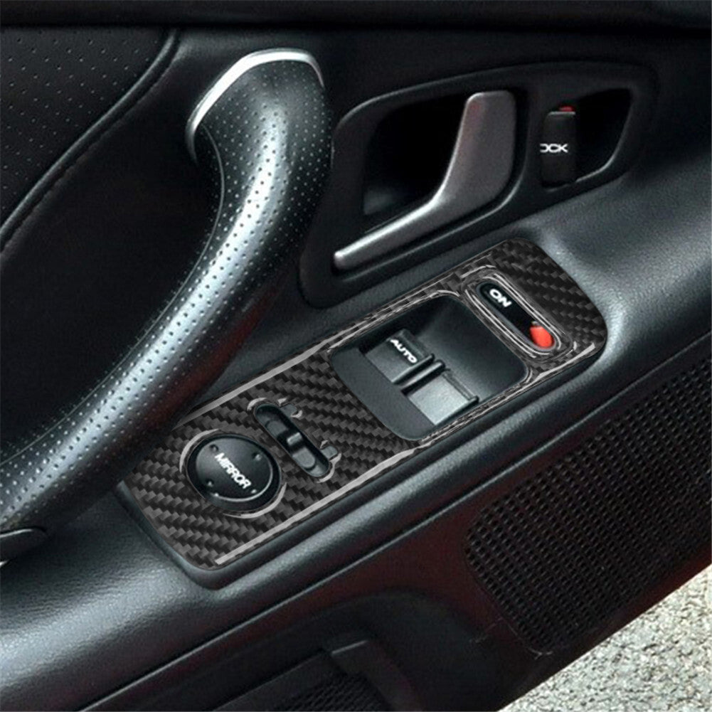 Carbon fiber interior door panel trim for Honda S2000 2004 - 2009