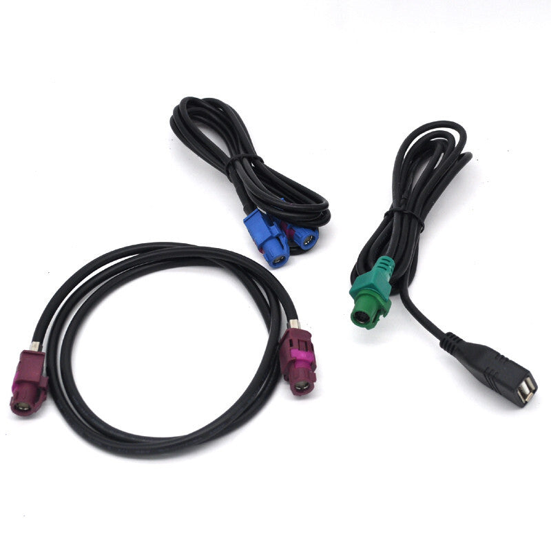 Set Combo Box CiC Display CID Glove Box Cable harness For CIC F10 F30 F01 v
