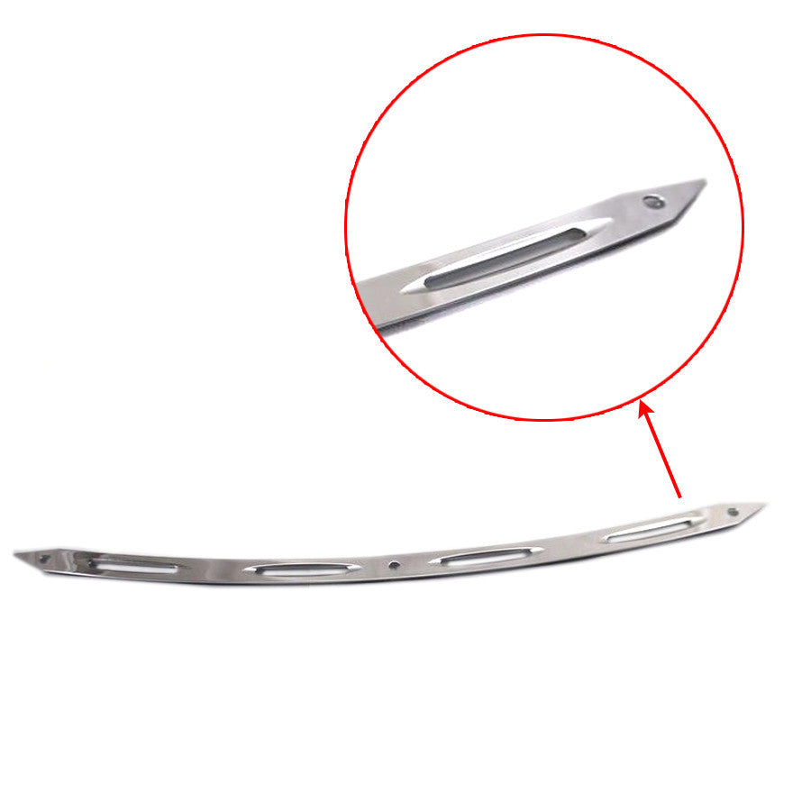 Chrome 4 Slot Batwing Windshield Trim for Harley Electra Tri Glide Touring 96-13 Q