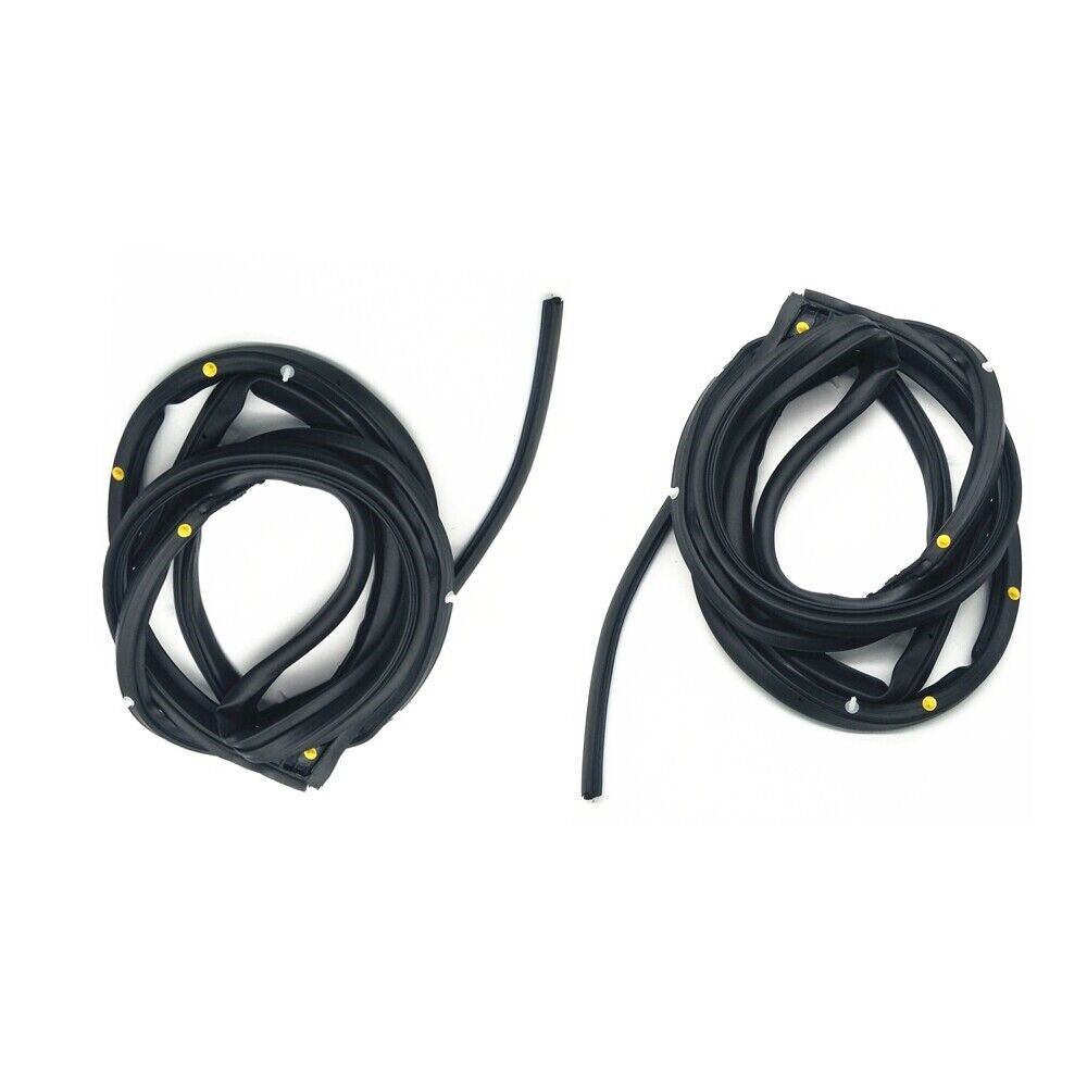 1 Pair Car Front Door Weatherstrip Moulding Seal for Honda for CIVIC Sedan 2006-2011