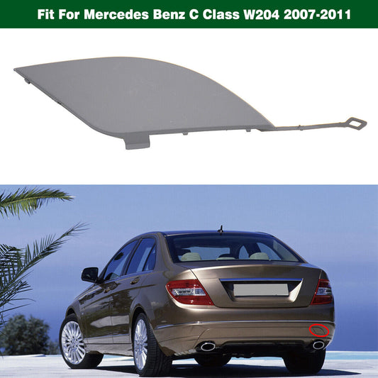 Rear Bumper Tow Hook Cover eye Cap for Benz C-Class W204 Saloon Sedan 2007-2011 Q