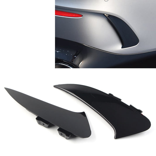 Rear Bumper Splitter Spoiler Canard Air Vent Fit for Mercedes-Benz CLA C118 2020+