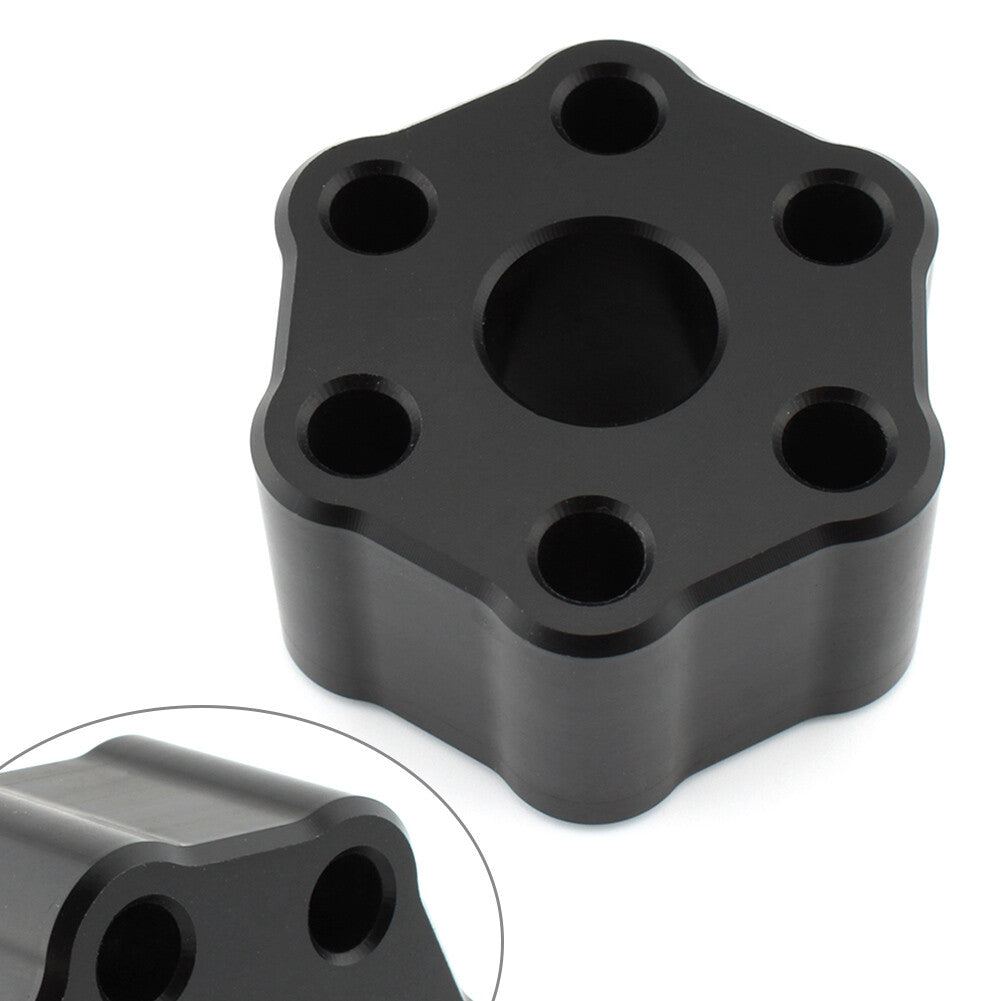 Black Solid Supercharger Coupler Isolator for Jaguar for Land Rover 3.0L 2013-17