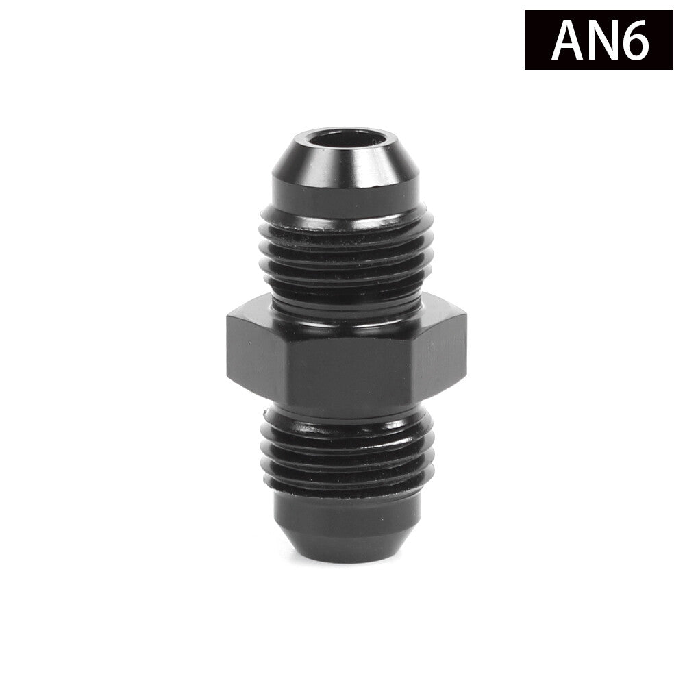 Male Flare Coupler Fuel Hose Adapter Union Straight Fitting 2PCS Q