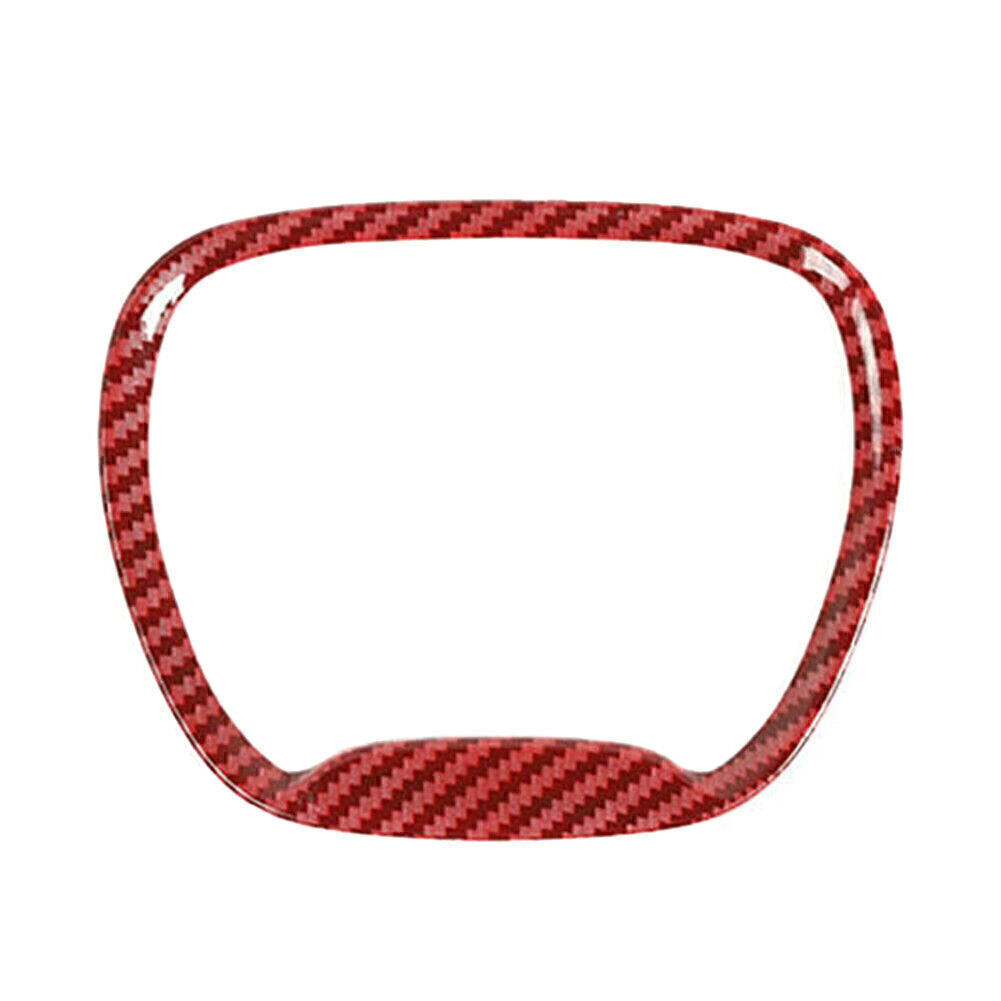 for Dodge for Challenger /Charger 2015-2019 Red Steering Wheel Center Trim Ring Cover