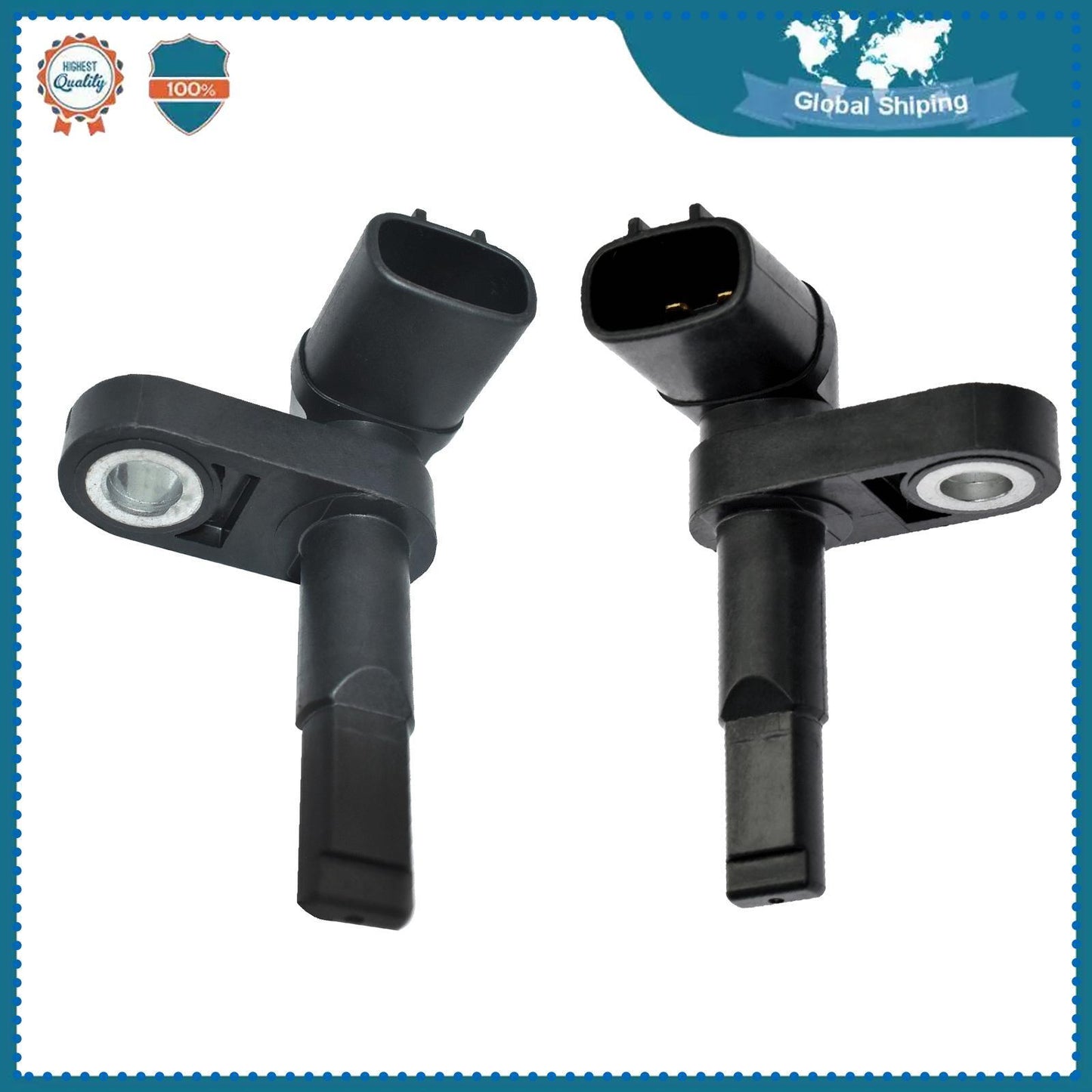 1 Pair ABS Wheel Speed Sensor Front for Lexus GS350 IS250 IS350 LS460 LS600H