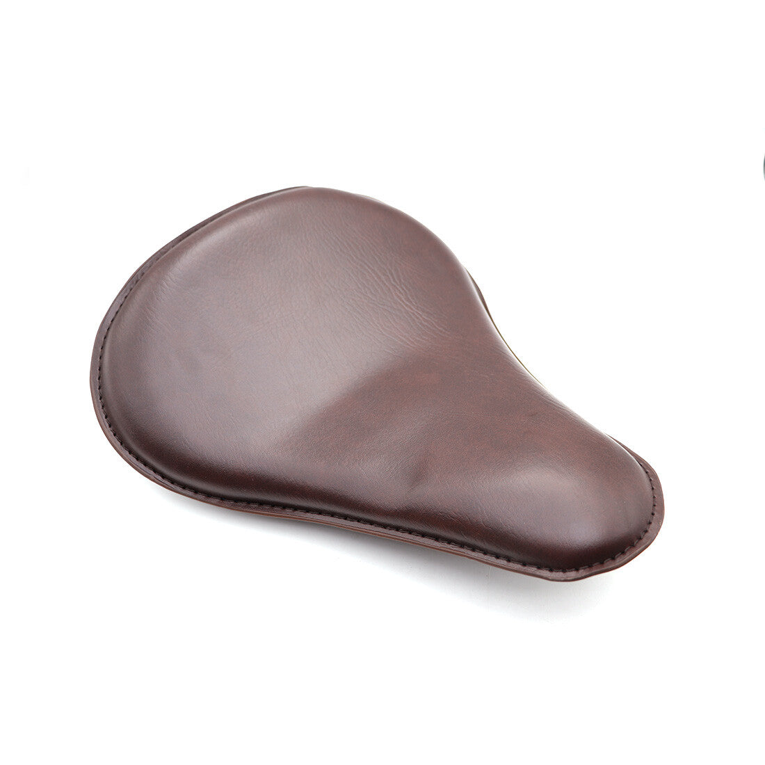 Retro Brown PU Leather Solo Driver for Seat Spring Bracket for Harley Chopper 650 CB Q