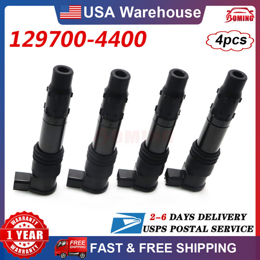 4x Ignition Coil 129700-4400 for Suzuki GSX1300RZ Hayabusa GSXR 600 750 GSX 1300 Q