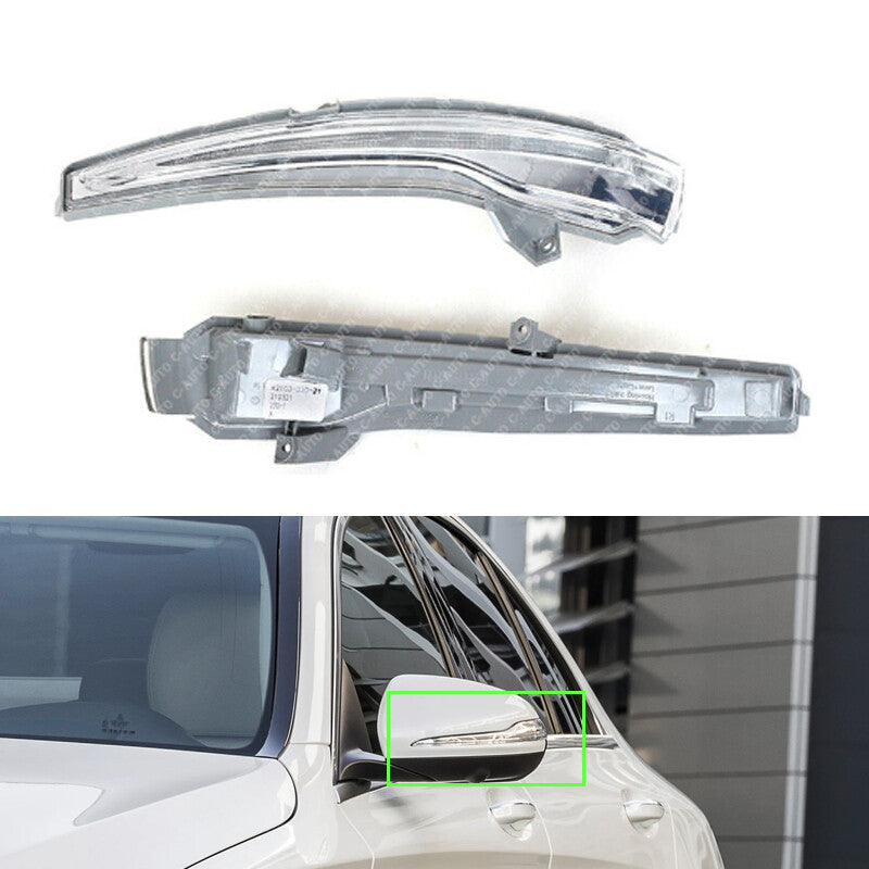 for Mercedes W205 W213 W222 GLC C/X253 2x Dynamic Mirror Indicator LED Indicator