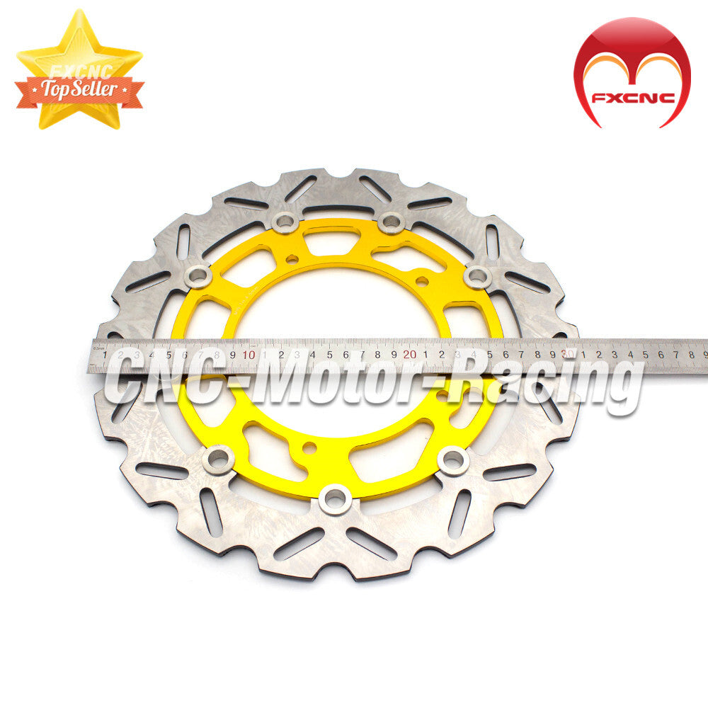 CNC front-floating brake disc rotor is suitable for Yamaha YZF R1 (2007-2008-2014).