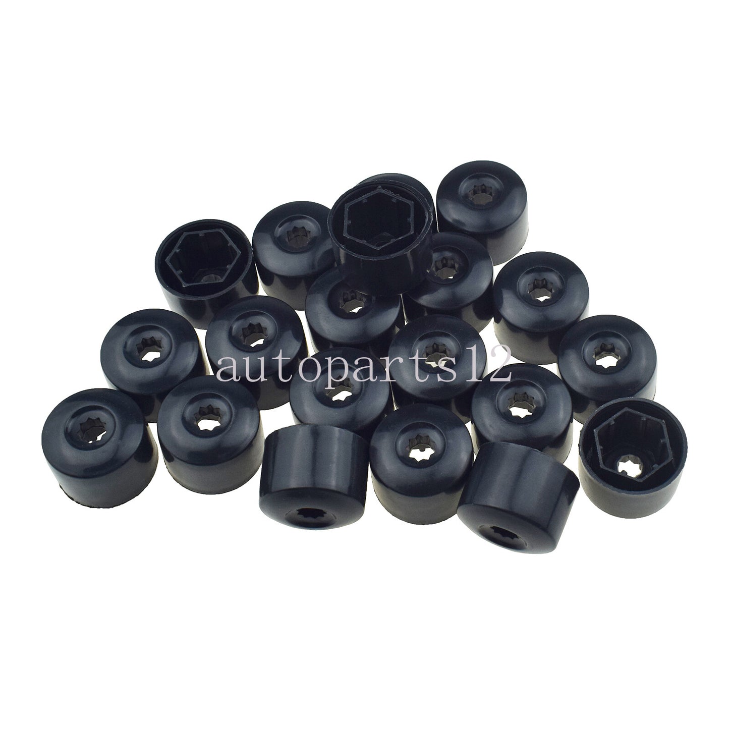 20pcs Car Wheel Bolt Covers Tire Screw Covers for for VW for Tiguan for Passat for Golf for Jetta for Bora - v