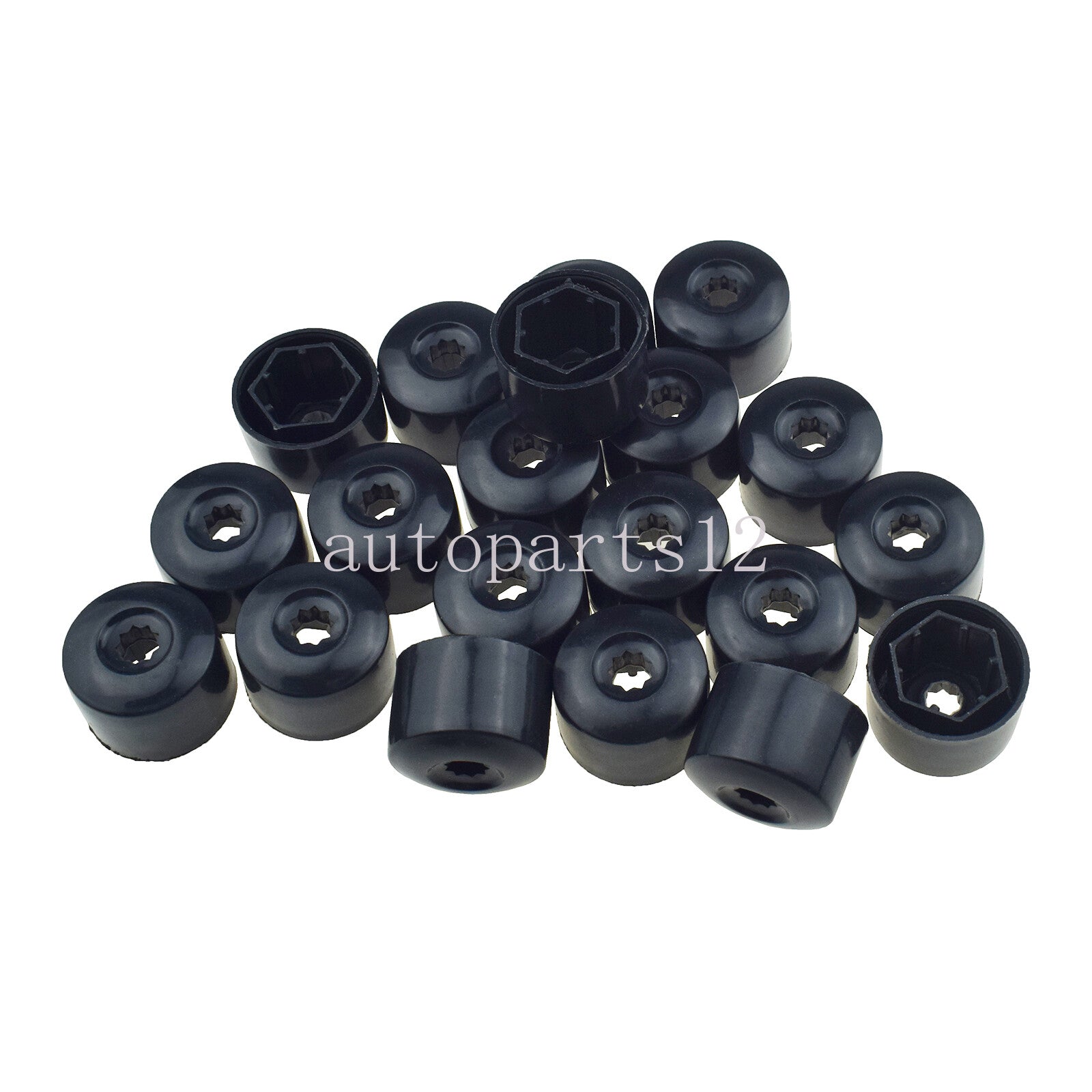 20pcs Car Wheel Bolt Covers Tire Screw Covers for for VW for Tiguan for Passat for Golf for Jetta for Bora - v