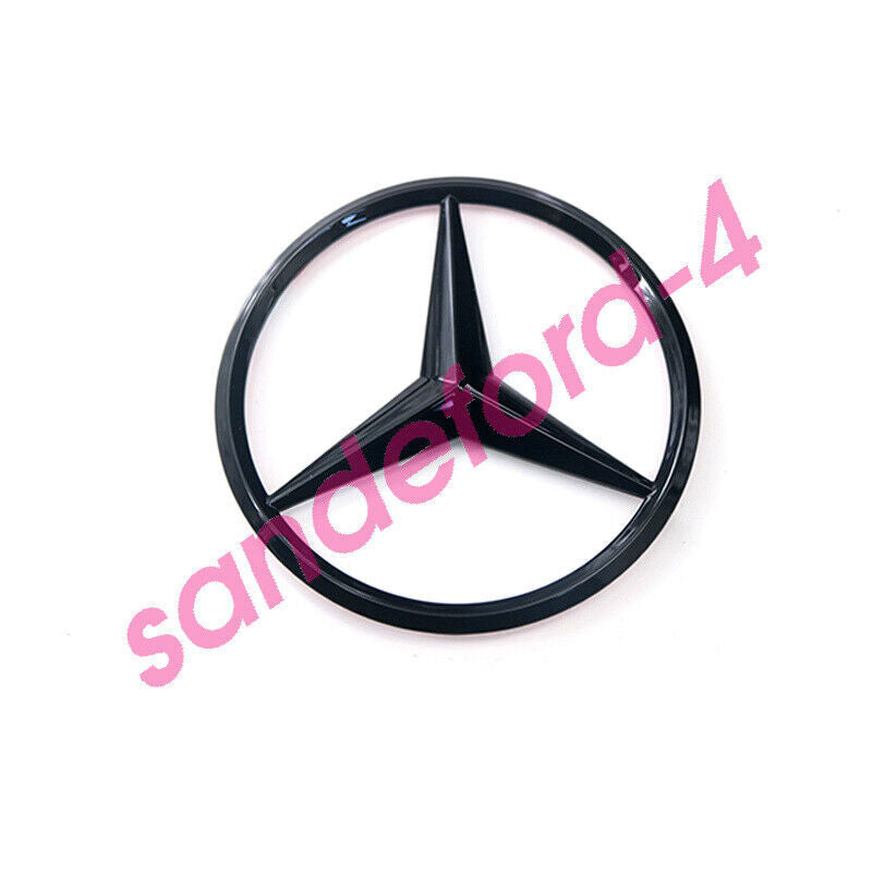 CLS63 AMG Trunk Star Badge, Glossy Black Rear Logo Badge, for Mercedes CLS550 W218