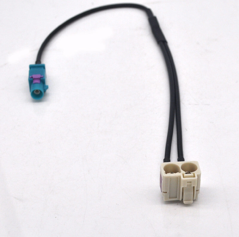 Adapter splitter Antenna Cable FAKRA for VW RCD RNS 310 315 510 for Seat for Audi RNS-E v