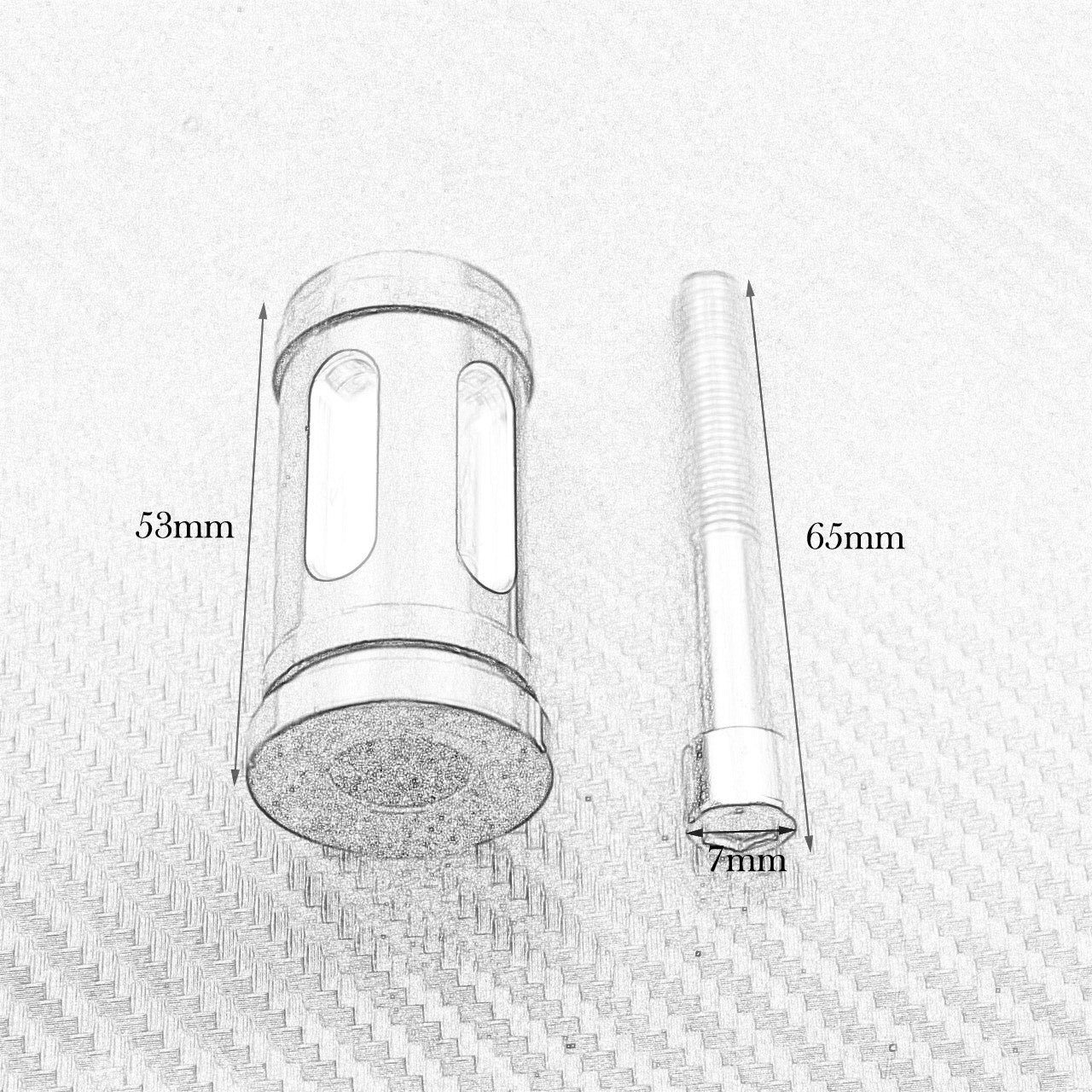 Motorcycle CNC Aluminum Black Shifter Gear Shift Peg Fit for Harley Touring Dyna Q