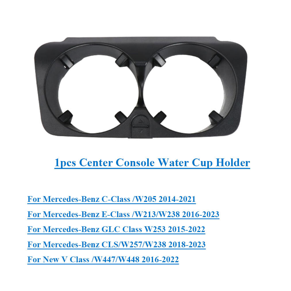 The center console cup holder is suitable for C/E/GLC Class W205 W213 W253. n