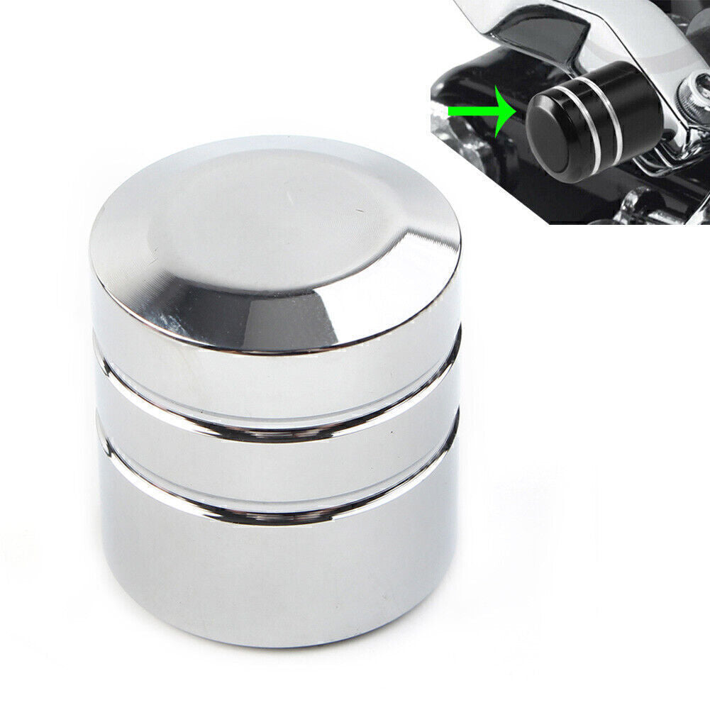 Chrome Heel Shift Shifter Shaft Cap Lever Eliminator for Harley Road King Glides Q