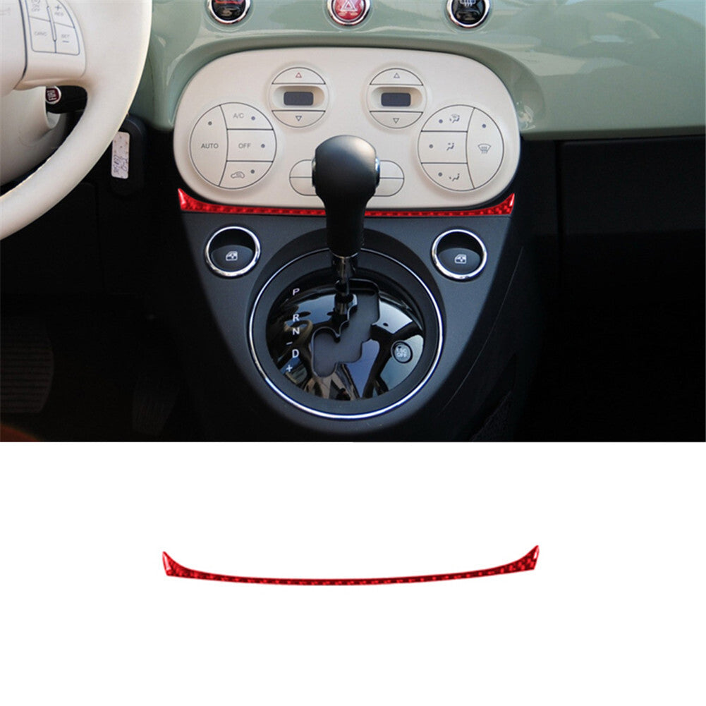Red Carbon Fiber Door Locker Switch Panel Trim Cover for VW for Golf 7 MK7 2014-2019 v
