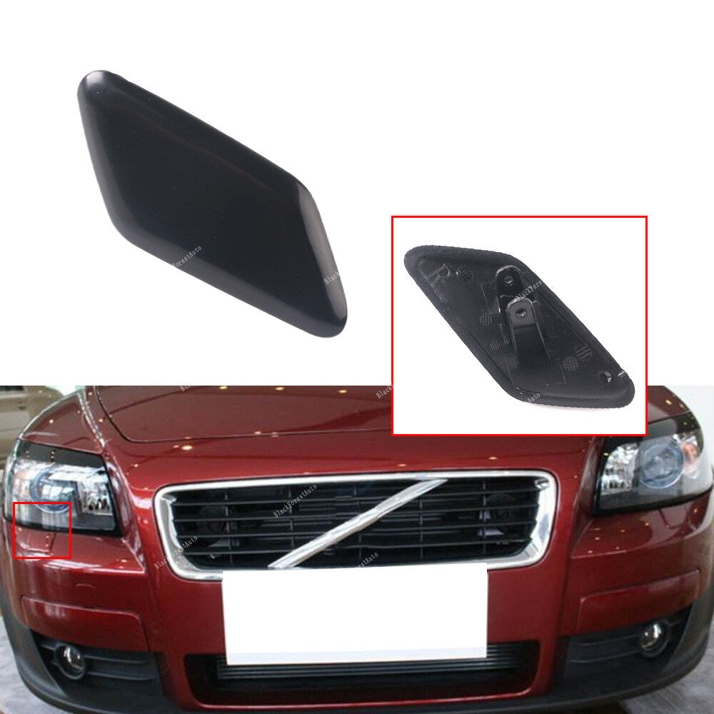 Primed Headlight Washer Cover Right Cap Driver Front Bumper for VOLVO C30 10-13 Q