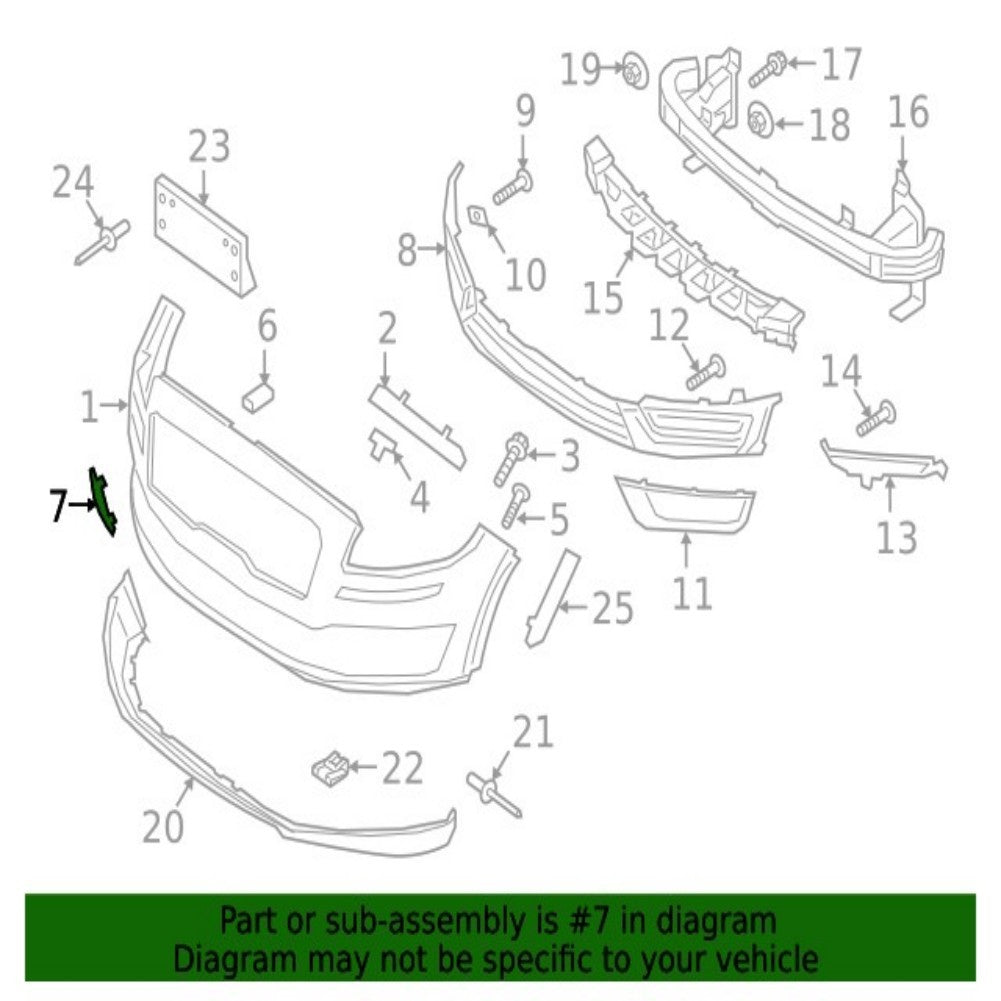 Parts# MA1Z17E811AAPTM