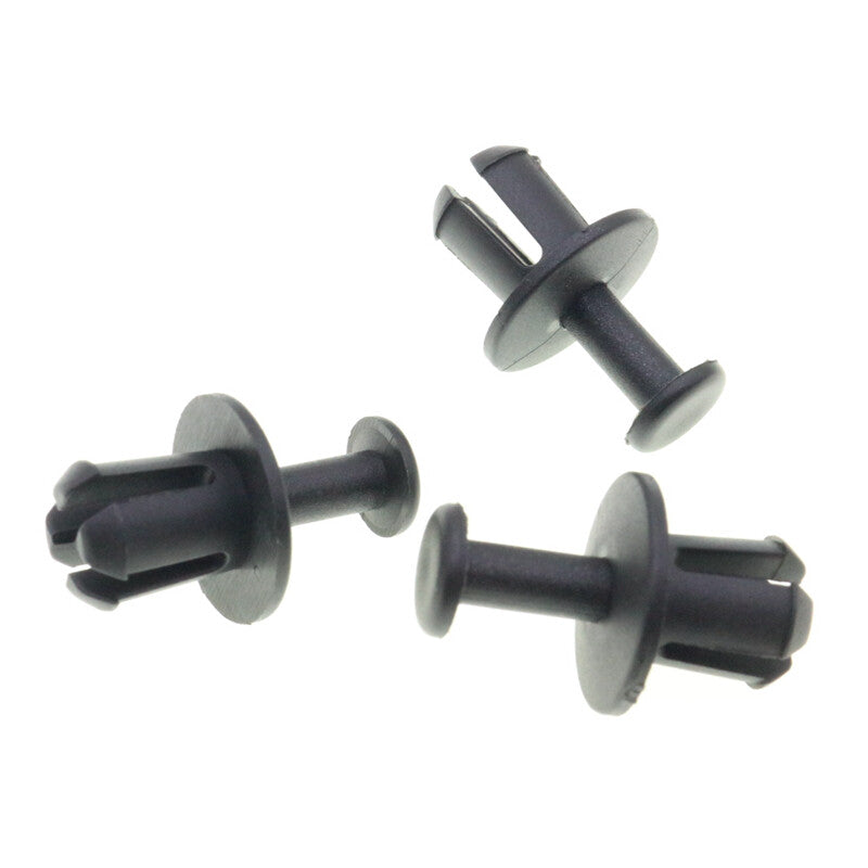 25-piece pack 1H086719901C Black Nylon Luggage Compartment Buckles and Rivets for VW for Audi Q