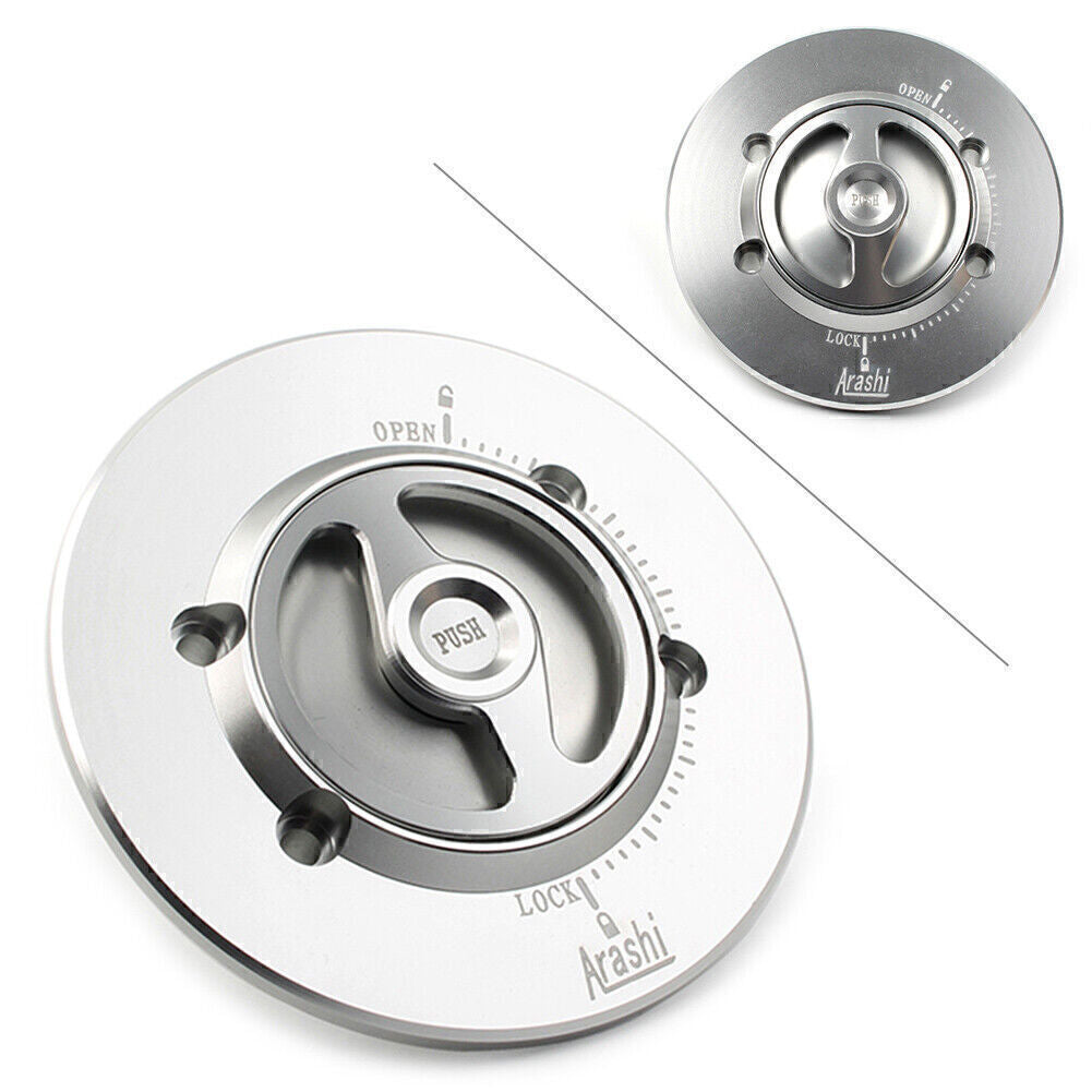 CNC HP2 SPORT Fuel Gas Tank Cap Cover for BMW S1000RR 10-18 S1000R 15-18