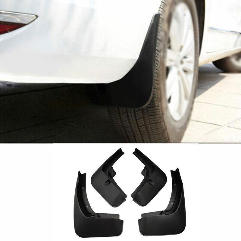 Fit for Audi Q7 2016-19 ABS Black Front Rear Left Right Mud Flap Splash Guard 4X