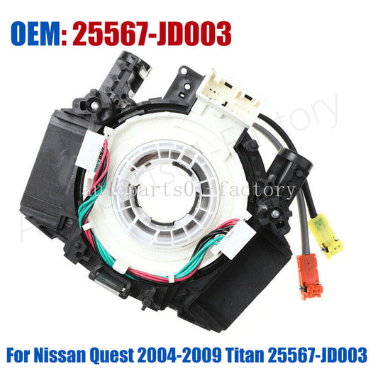 Clock Spring Spiral Cable for Nissan Quest 2004-2009 Titan 25567-JD003
