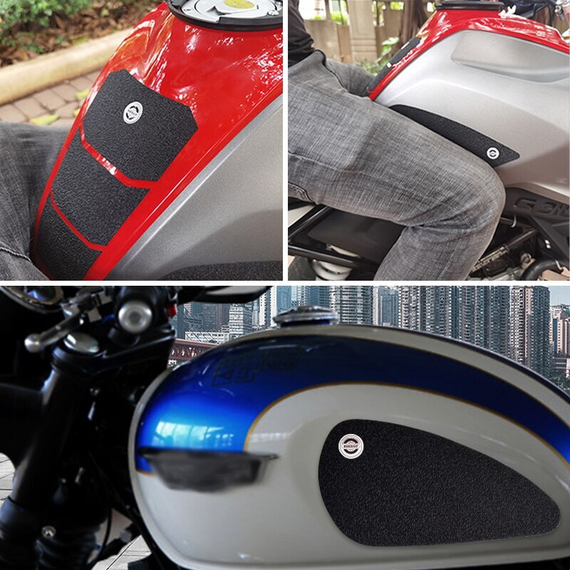 for Triumph Bobber T120 T100 Dirt Bike Tank Knee Pad Gas Knee Protector Sticker