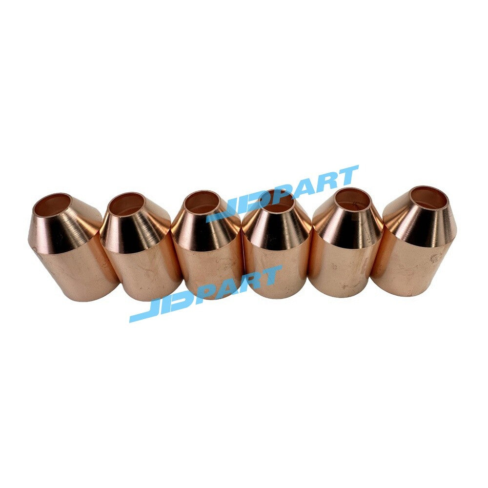 6-piece NT855 fuel injector nozzle sleeve 3011934 for excavator parts -