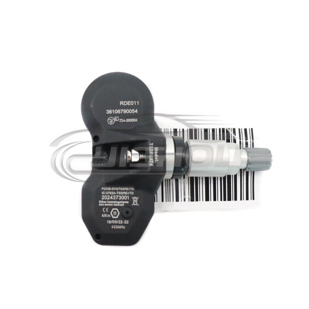 4pcs Tire Pressure Sensor TPMS for BMW 328i 335i 528i 550i 750i X5 3623-6798-726