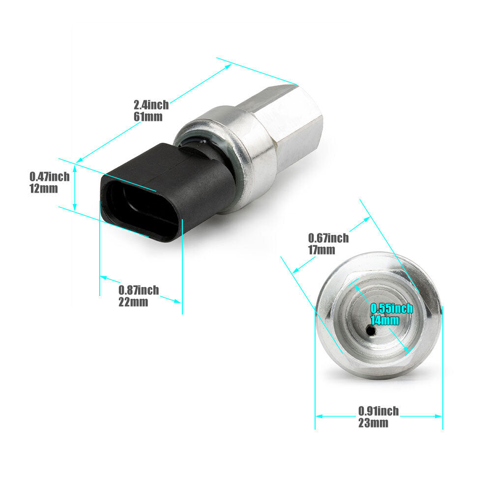 Air Conditioning High Pressure Sensor for VW for Passat B6 for Golf for Jetta MK4 1K0959126E Q