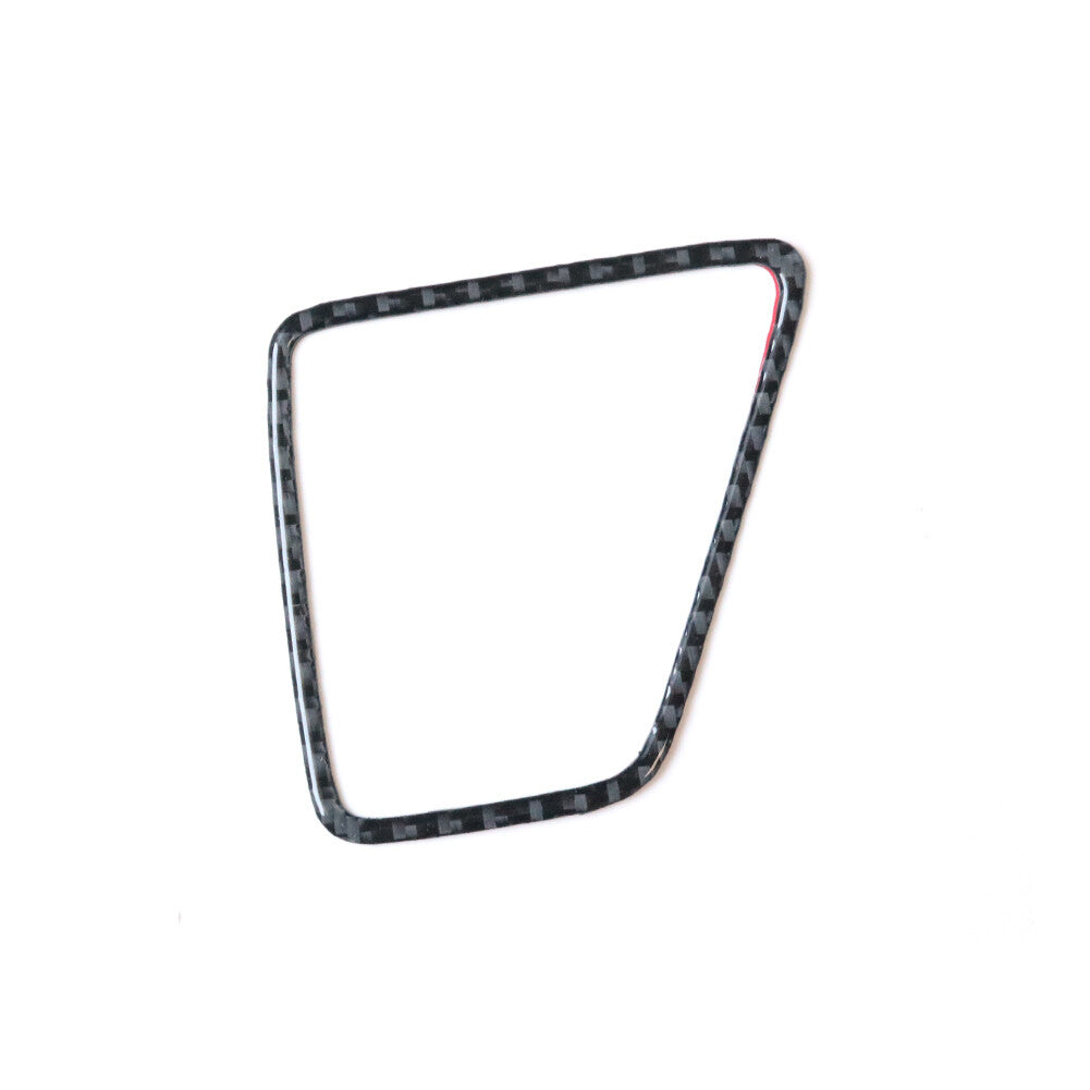 Central Air Outlet Frame Trim Carbon Fiber Sticker for Honda for Civic Coupe 2013-15