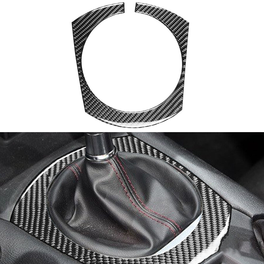 for Mustang Mach-E 2021-2022 Dashboard Border Frame Panel Trim Carbon Fiber v
