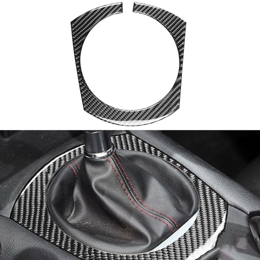 for Mustang Mach-E 2021-2022 Dashboard Border Frame Panel Trim Carbon Fiber v