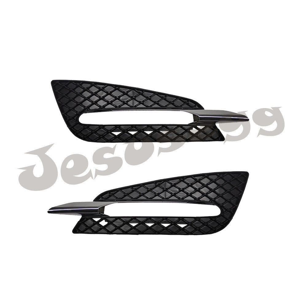 2pcs for Benz R Class W251 LCI Black Right+Left Front Bumper Lower Grill