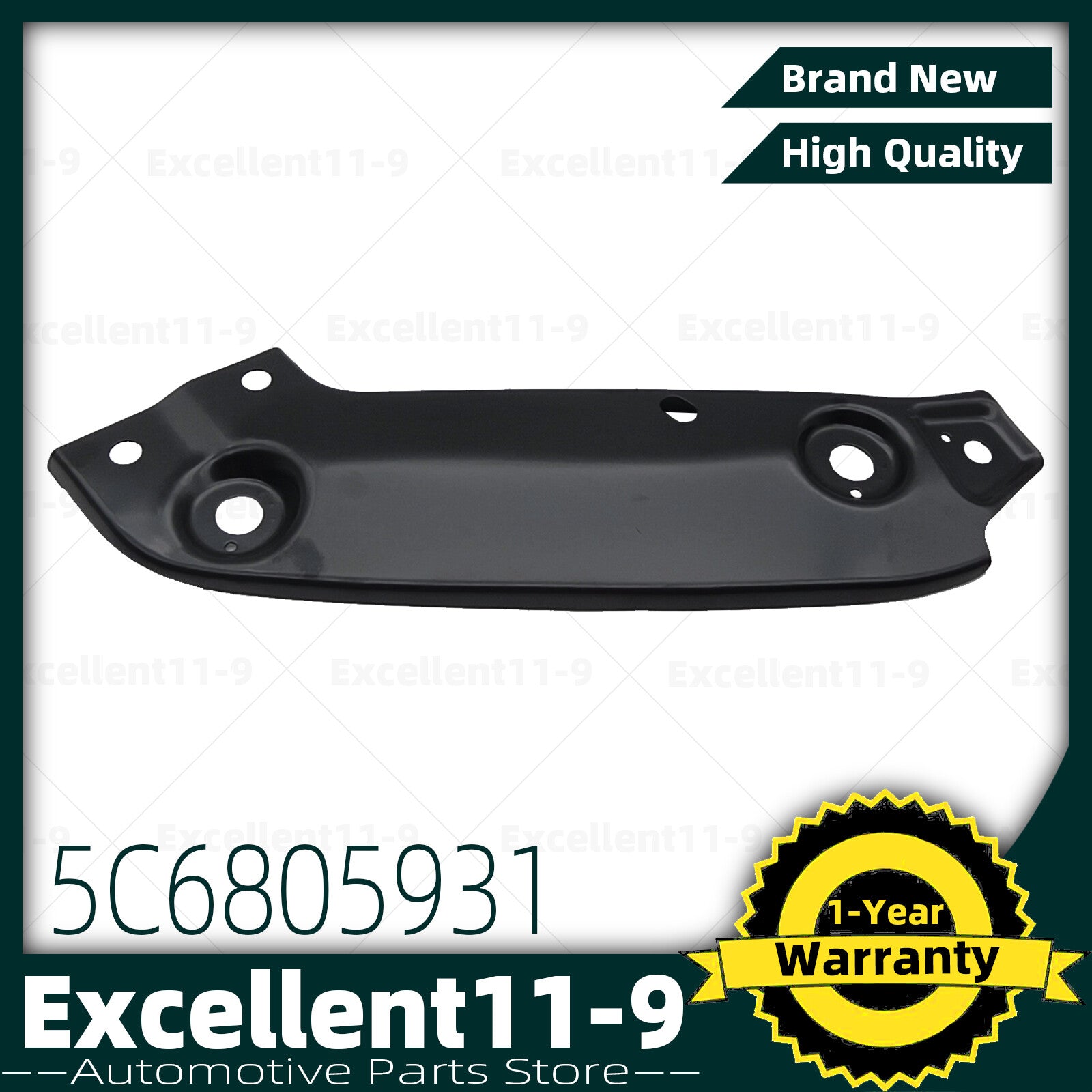 Front upper left radiator bracket 5C6805931, suitable for Jetta 2011, 2012, 2013-2018. n