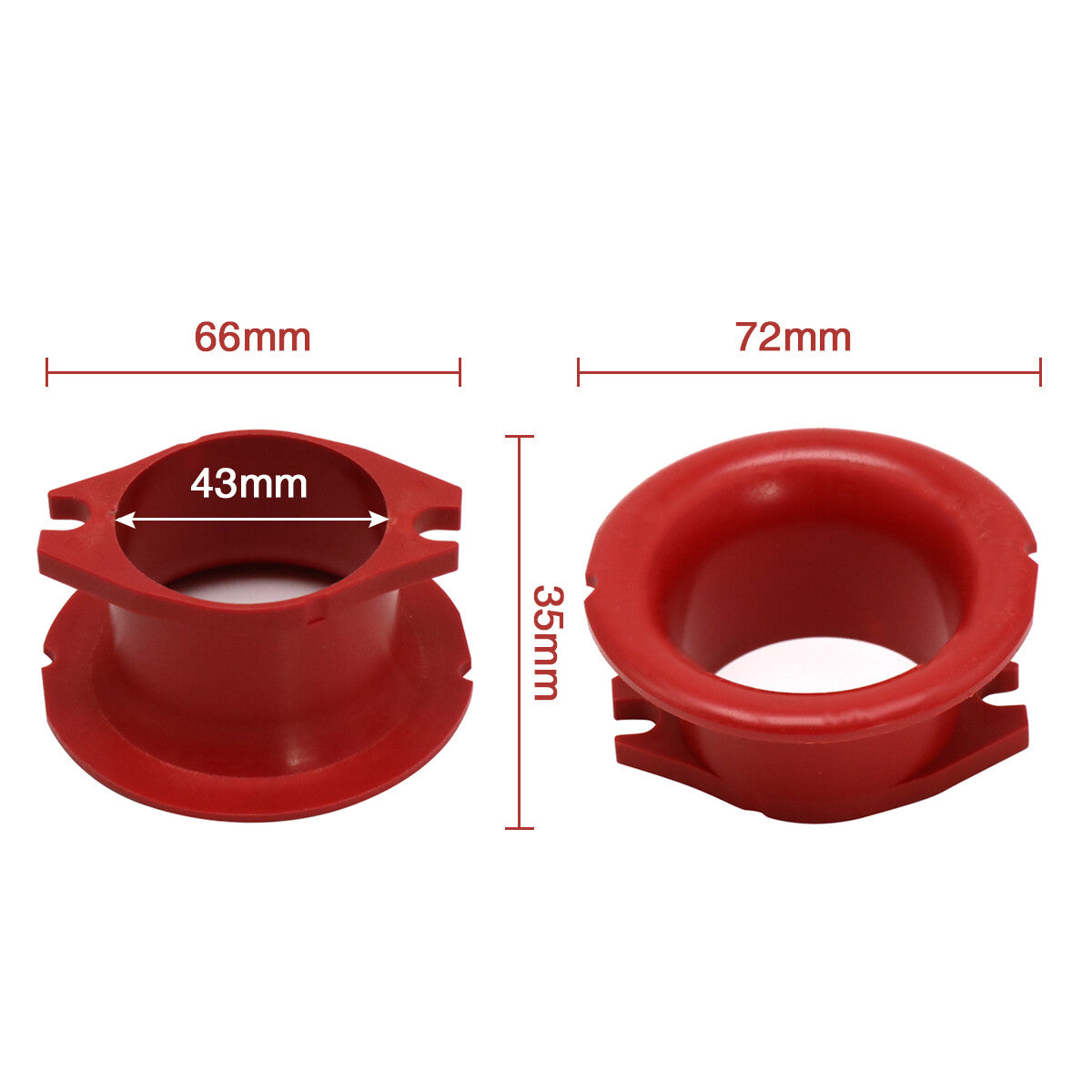 Velocity carburetor stacked air filter cup funnel for FCR 37/39/41 mm Q