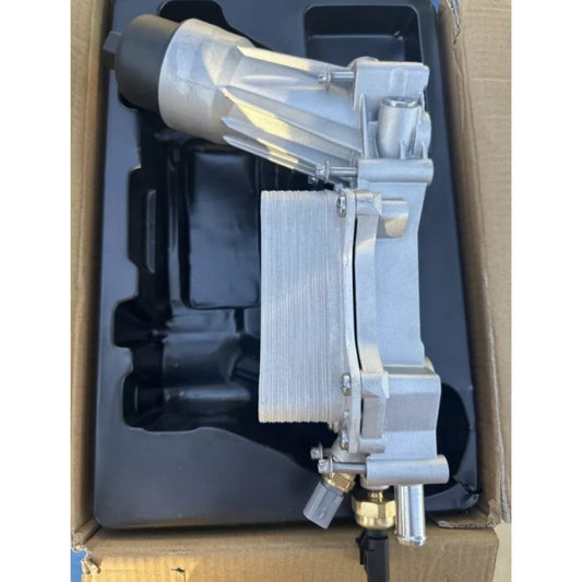 Aluminum alloy engine oil cooler housing suitable for Dodge for Chrysler for Jeep 2011-2018 Q