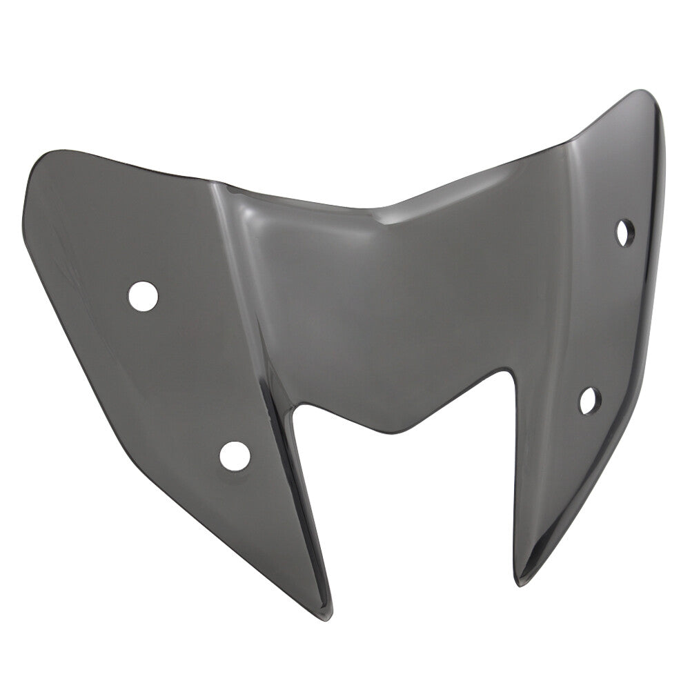 Smoke Motorcycle Front Windscreen Wind Shield Deflector for Kawasaki Z800 12-16