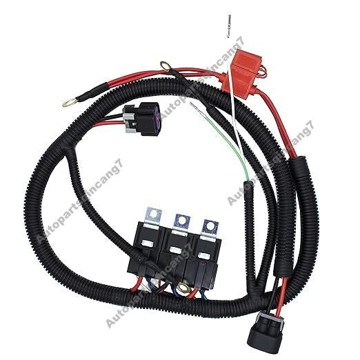 Electric Dual Fan Upgrade Wiring Harness ECU 7L5533A226T Fit for 1999¨C2006 GM Q