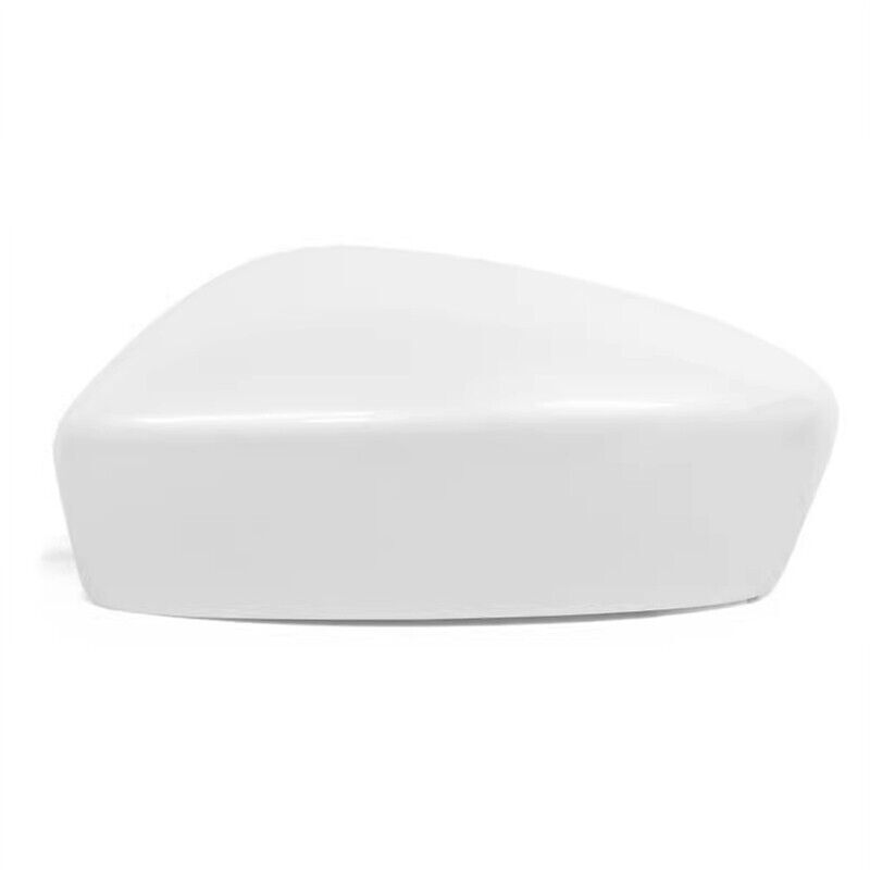 Left White Rear View Side Mirror Cover Shell Cap for Mazda CX5/CX-5 2013-2014