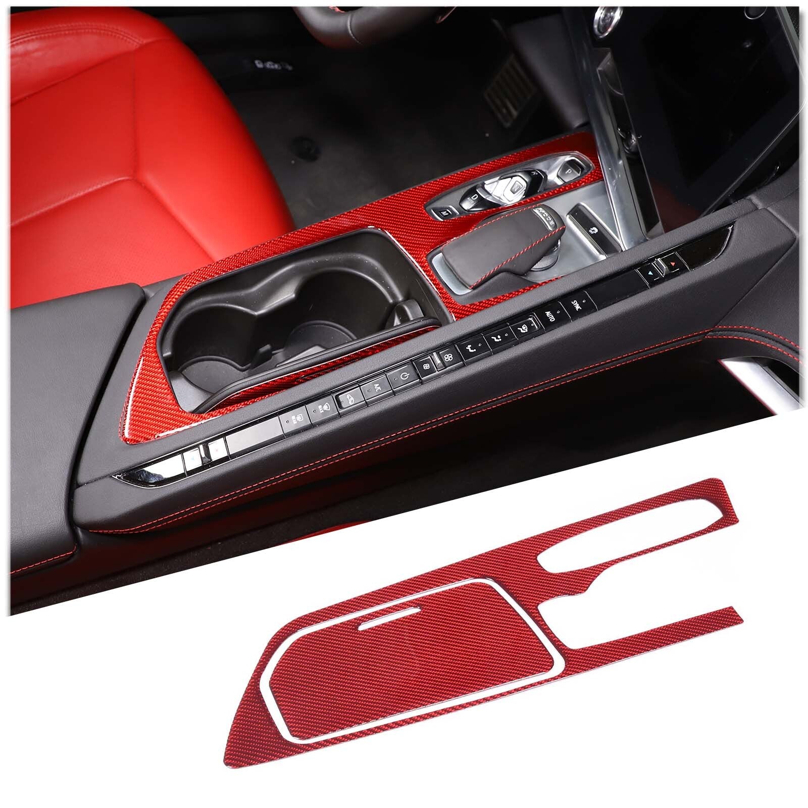 Front Bumper Fog Lamp Air Inlet Cover Chrome Trim for Hyundai Santa Fe 19-20- v