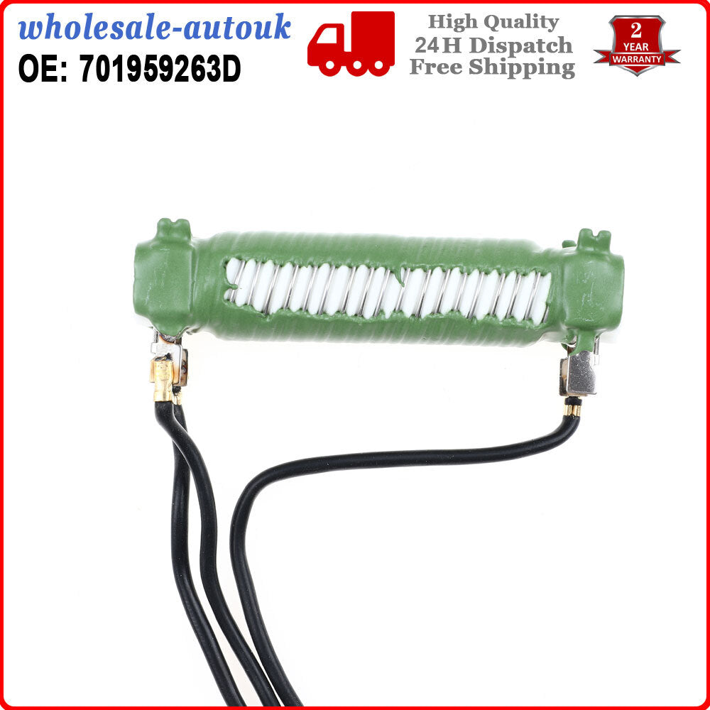 for VW Transporter Sharan Alhambra Blower Motor Fan Resistor 701959263D Q