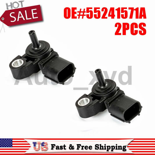 2-pack map quality air flow pressure sensor 55241571A for Multistrada 1200 Panigale Q