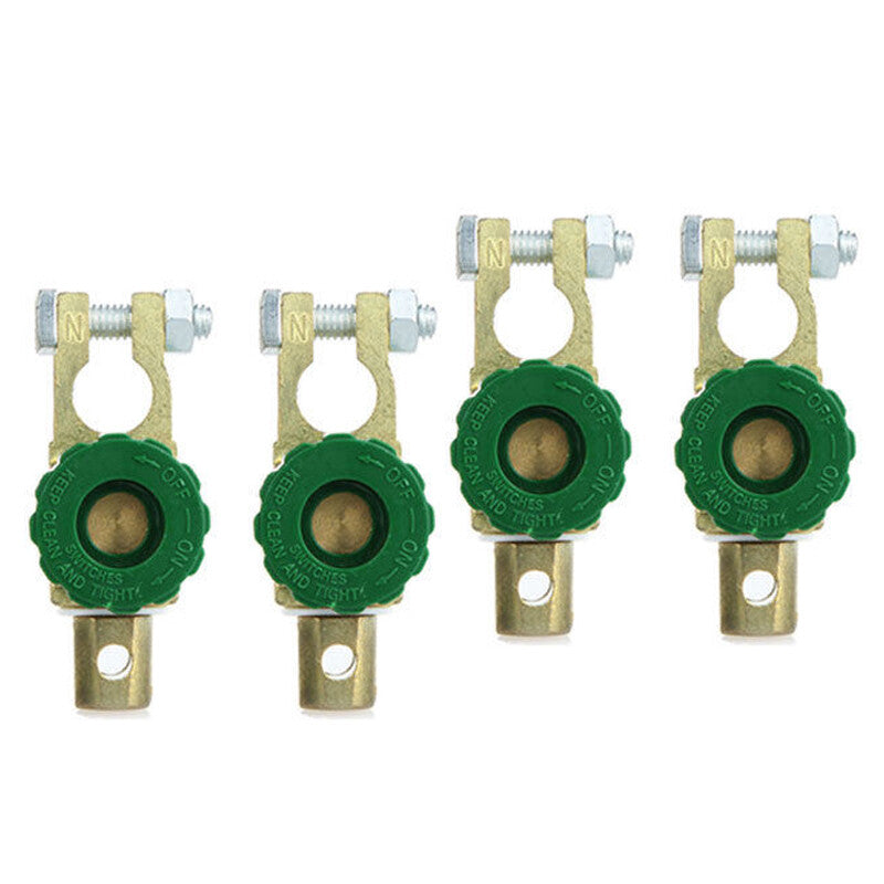 Automotive battery connection terminal quick disconnect main disconnect switch trim - n
